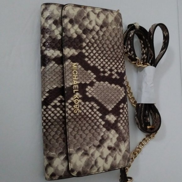 Michael Kors Snake Crossbody Small Bag - Picture 3 of 15